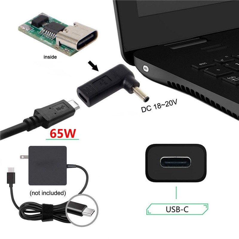 chenyang CY USB 3.1 Type C USB-C to DC 4.5