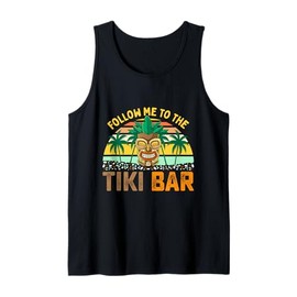Follow Me to the Tiki Bar Funny Hawaiian Party Men Women Tank Top