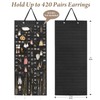 Resovo Extra Large Earring Organizer, Up to 420 Pairs Earring