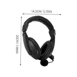 CAXUSD Stereo Gaming Headset with Microphone Over-Ear Design for Pc and Laptop Lightweight and Comfortable for All-Day Use Sound for Music and Calls