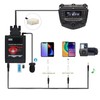 Kit Bluetooth para coche, adaptador de entrada de audio de