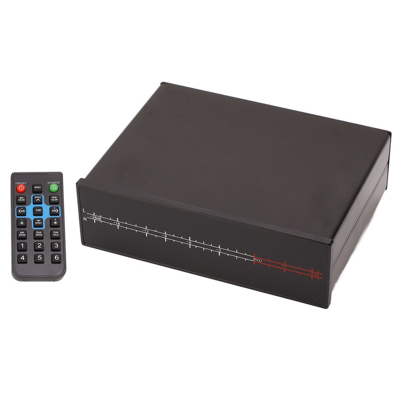 Dual Channel LED Sound Level Meter PPM VU Audio Spectrum