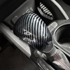 ABS Carbon Fiber Car Gear Shift Knob Cover Interior Trim