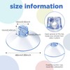 Tondiamo 6 Pieces Bathroom Shower Caddy Connectors Shower Caddie Easy