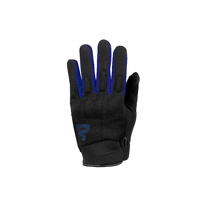 gms Rio Motorcycle Gloves (Black/Blue, 2XL)