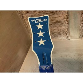 Unbranded Buck Owens American Vinyl Headstock Overly Logo Transfer, Please Read Details.