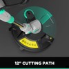 Litheli Cordless String Trimmer 12 Inch, 20V Battery Grass Trimmer