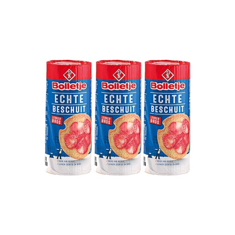 Generic Bolletje Original Dutch Rusk Crispbakes Light Crisp Toast 3.5oz