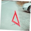 BUGUUYO 2pcs Foldable Warning Triangle Reflective Sign for Vehicles High
