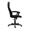 Techni Mobili PU Leather Office Chair with Padded Armrests, Height