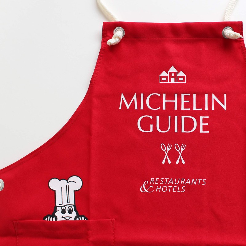 Michelin Apron, Red Guide, Red, M
