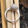 Natural Rainbow Moonstone 925 Solid Sterling Silver Engagement Ring Size
