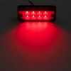 Partsam 20Pcs 4 Inch Led Rectangular Side Marker Clearance Lights,