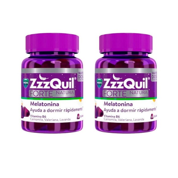 Zzzquil Forte Natura 60 Gummies Forest Berry Flavour Pack