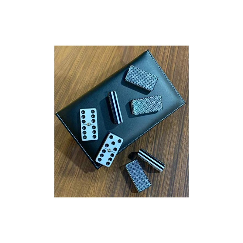 Domino Ingles 5 Capas Baraja Plata