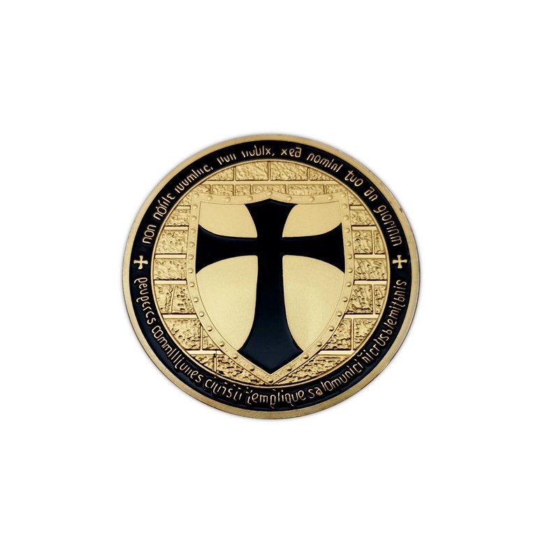 Eillwin Knight Templar 2x Fine Cross Coin Set Special collectable