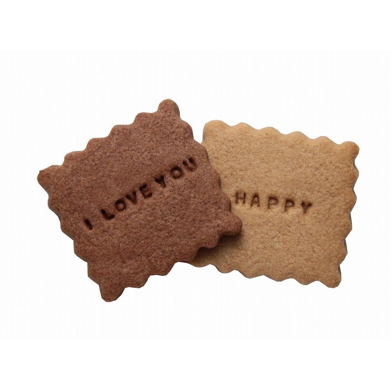 タイガークラウン クッキー型 黄 125×40×200mm ミニミニクッキースタンプI ABS樹脂 抜型 押し型 ケース付 1744