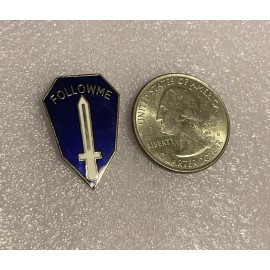 Hat Pin Military U S Army Infantry School Fort Benning Georgia Follow Me NEW