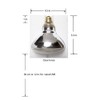 UVB Light and UVA 2-in-1 Reptile Bulb 100W for Bearded