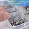600 Pieces 304 Stainless Steel Flat Washers Set, Washers for