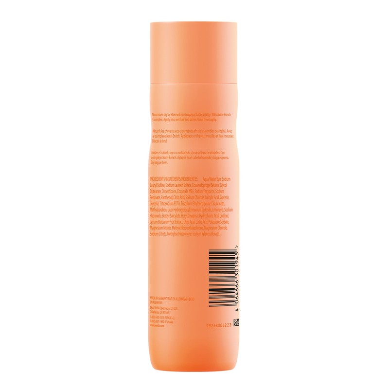 Wella Professionals Invigo Nutri-Enrich Deep Nourishing Shampoo 250ml