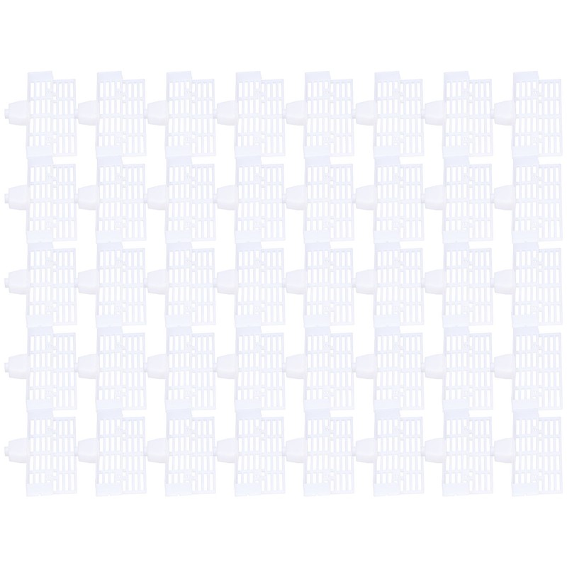 40PCS Beekeeping Prevent Escape Frame Queen Bee Plastic Spacer Frame