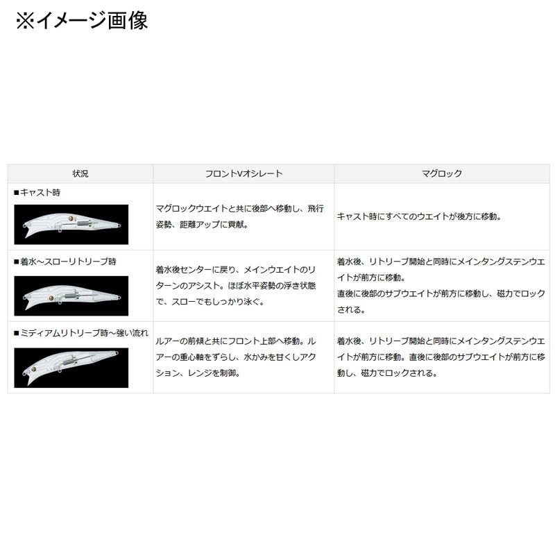 DAIWA Chivas Lure, Moissanite Cross-Wake 140FSSR Pink Fire Banana