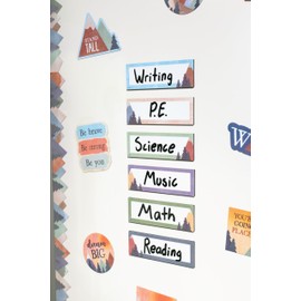 Teacher Created Resources Moving Mountains Labels Magnetic Accents
