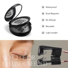 Magnetwimpern Magnet Wimpern Magnetic Lashes Wimpern Magnetisch Magnetic Eyelashes Magnet Wimpern Ohne Eyeliner Wiederverwendbare Wasserdicht Magnetwimpern Kein Kleber Erforderlich mit 1 Pinzette