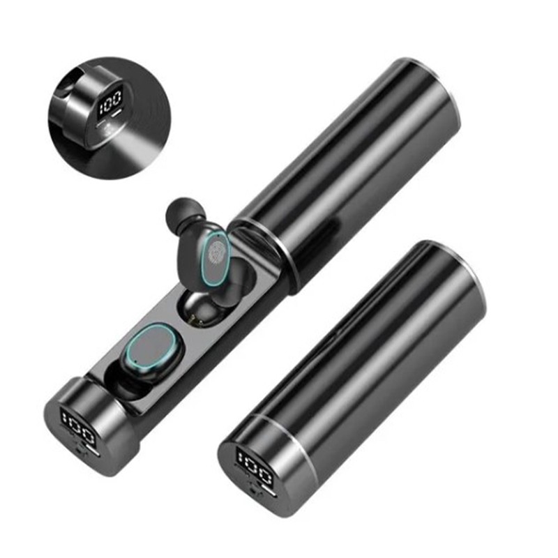 Mini Bluetooth Earbuds Touch Control LED Display Waterproof Wireless Sports