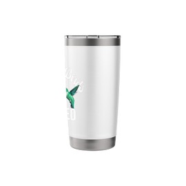 Hummingbirds Love Red Colors Stainless Steel Insulated Tumbler