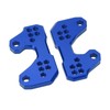 Motorcycle Adjustable Rearset Foot Pegs Mounting Base Replacement for YZF