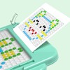 Magnetic Doodle Board Dinosaur Shape Dust Free Dot Art Preschool