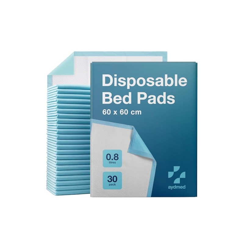 30 x AYDMED Incontinence Bed Pads 60 x 60cm |
