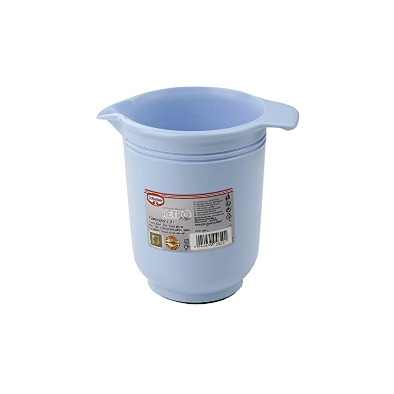 Dr. Oetker Mixing Cup 1 Litre Modern Baking Series Retro