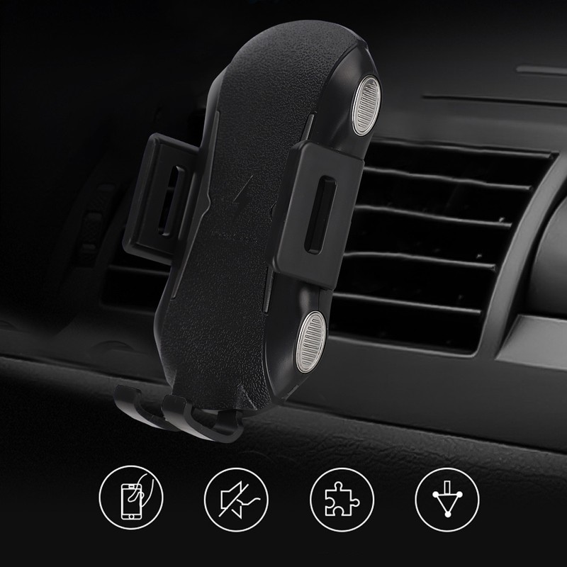 Wireless Car Fast Charger Car Mount Phone Holder for IOS