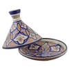 Moroccan Handmade Serving Tagine Exquisite Ceramic With Vivid colors Original