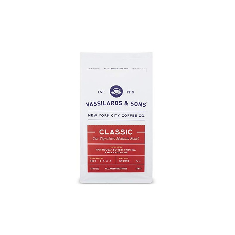 Classic Ground Coffee by Vassilaros (Original Blend)