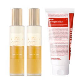 Dermacure Perfect Creamy Ampoule 120ml x2 + Medipeel Red Lacto Collagen Foam Cleanser 2.0 300ml / 더마큐어 퍼펙트 크리미 앰플 120ml x2 + 메디필 레드락토 콜라겐 폼클렌저 2.0 300ml