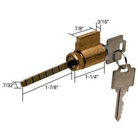 CRL Cylinder Lock with Compatible Keyway for Weiser Kwikset and Weslock - E2000