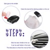 BBTO 8 Pieces Car Deer Warning Whistle Devices Dual Construction