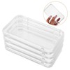 Healeved 12pcs Press On Nail Container: French Tip Organizer Display