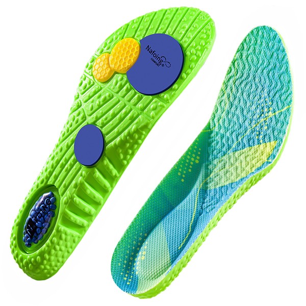 Air Cushion Support Sports Insole High Elasticity Shock Absorption Sweat
