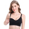 Suekaphin Nursing Bra 5pack Wireless Deep V Neck Maternity Nursing