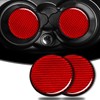 Car Cup Holder Coaster, 2 PCS Carbon Fiber Non-Slip Embedded