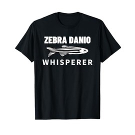 Zebra Danio Whisperer Funny Fish Lover Aquarium Gift T-Shirt