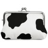 AYANOKOJI Purse Square Pouch, Made in Japan, cow white