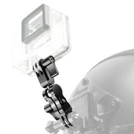 Honbobo Metal Swivel Arm Ball Joint Mount Adapter Compatible with GoPro 11 10 9 8 7 6 5 4