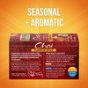 Twinings Pumpkin Spice Chai Black Tea Individually Wrapped Bags, 20