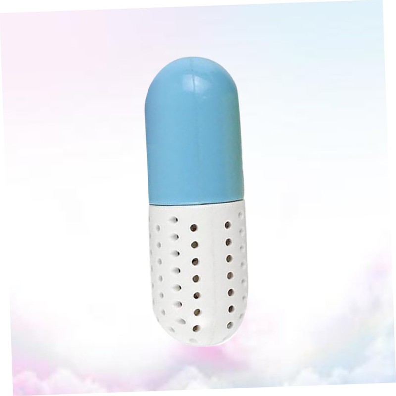 FOMIYES 2pcs Shoes Capsules Deodorizing Agent Blue Moisture Absorber Home